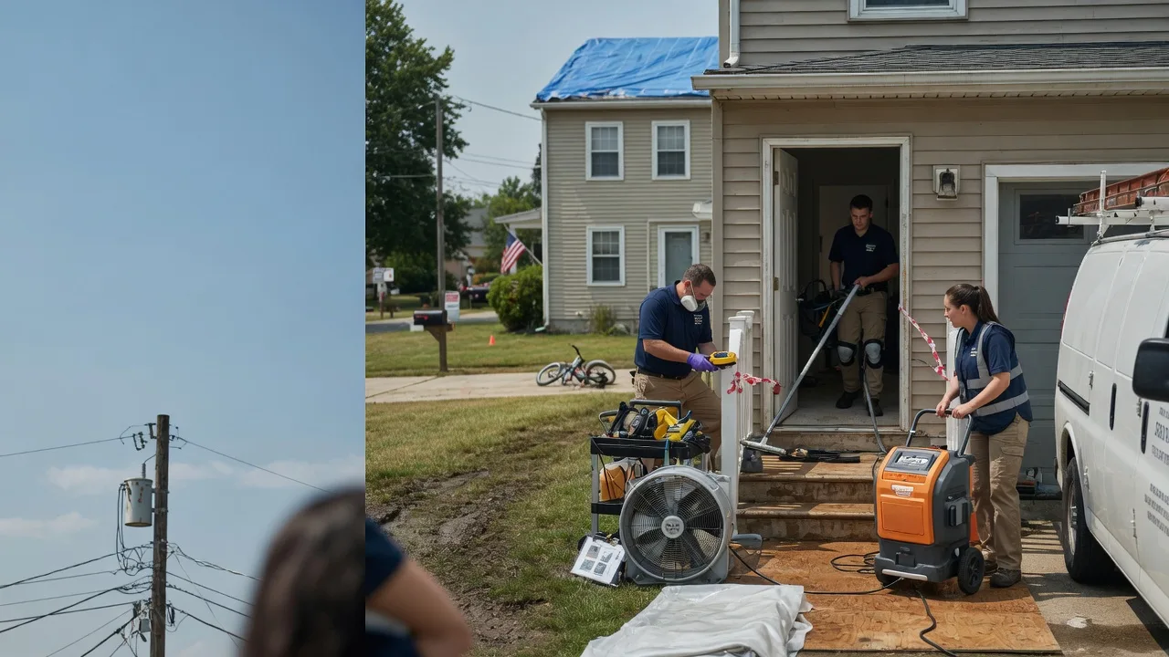 Water Damage Repair in Thorp, WI near me
